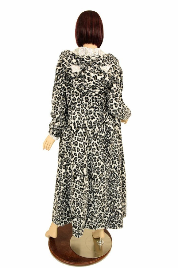 Minky Faux Fur Full Length Duster - Coquetry Clothing