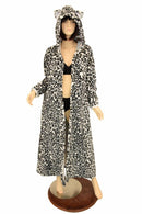 Minky Faux Fur Full Length Duster - Coquetry Clothing