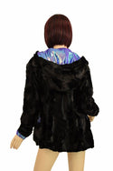 Minky Faux Fur Long Jacket - 4