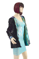 Minky Faux Fur Long Jacket - Coquetry Clothing