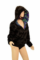 Minky Faux Fur Short Jacket - Coquetry Clothing