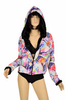 Minky Faux Fur Short Jacket - Coquetry Clothing