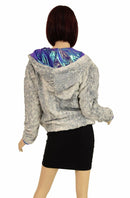 Minky Faux Fur Short Jacket - Coquetry Clothing
