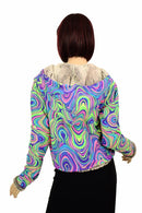 Minky Faux Fur Short Jacket - Coquetry Clothing