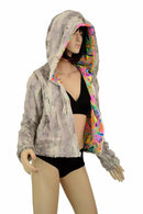 Minky Faux Fur Short Jacket - Coquetry Clothing