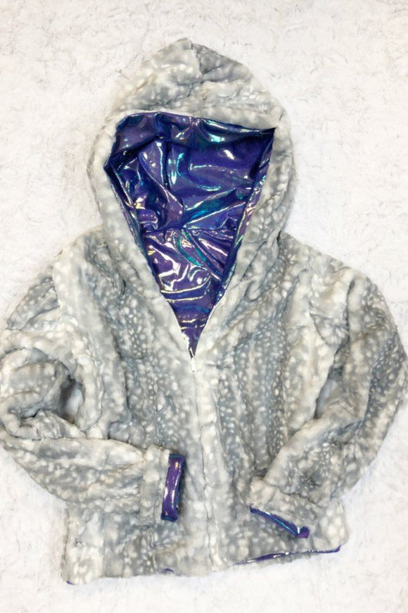 Minky Faux Fur Short Jacket - Coquetry Clothing