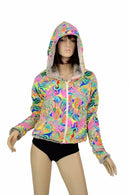 Minky Faux Fur Short Jacket - Coquetry Clothing