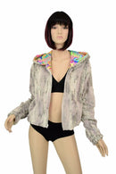 Minky Faux Fur Short Jacket - Coquetry Clothing