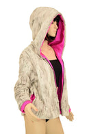 Minky Faux Fur Short Jacket - Coquetry Clothing