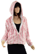 Minky Faux Fur Short Jacket - 2