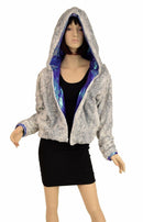 Minky Faux Fur Short Jacket - Coquetry Clothing