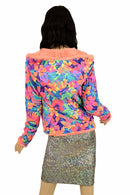 Minky Faux Fur Short Jacket - Coquetry Clothing