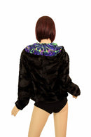 Minky Faux Fur Short Jacket - Coquetry Clothing
