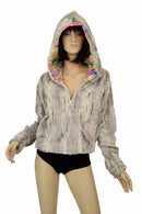 Minky Faux Fur Short Jacket - Coquetry Clothing