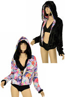 Minky Faux Fur Short Jacket - Coquetry Clothing