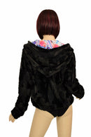 Minky Faux Fur Short Jacket - Coquetry Clothing