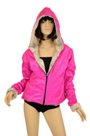 Minky Faux Fur Short Jacket - Coquetry Clothing