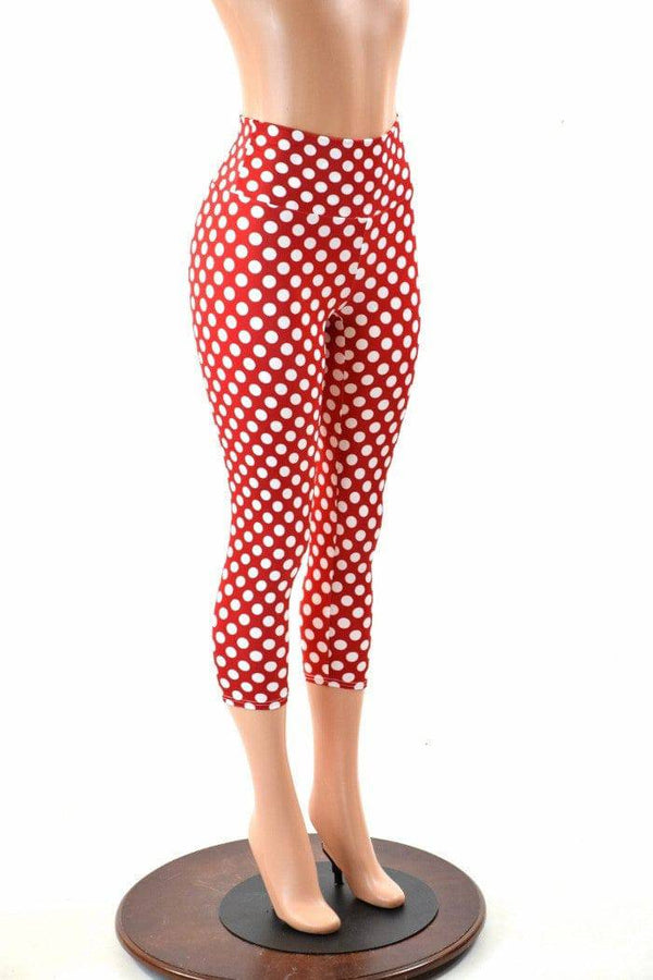 Ready to Ship Minnie High Waist Capri Leggings Medium - 1