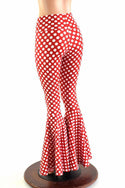 Minnie Polka Dot Bell Bottom Flares - 3
