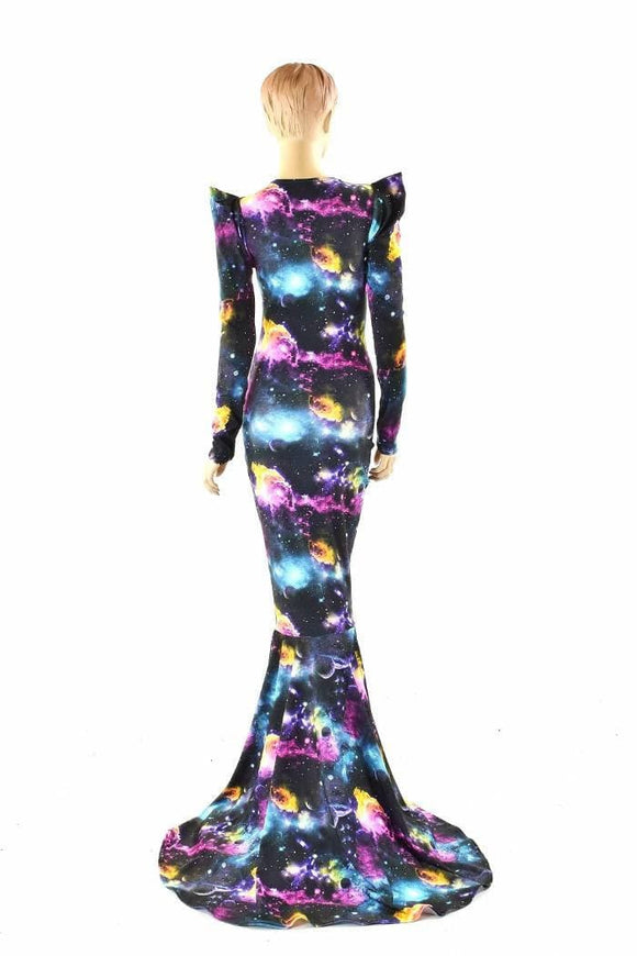 Miss Universe Puddle Train Gown - Coquetry Clothing