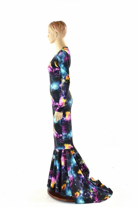 Miss Universe Puddle Train Gown - Coquetry Clothing
