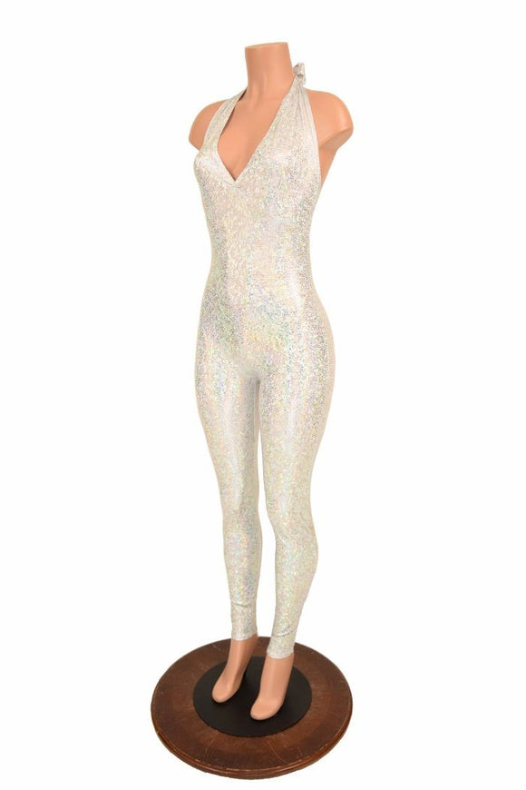"Monroe" Halter Top Catsuit - Coquetry Clothing
