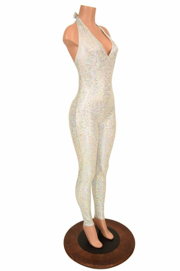 "Monroe" Halter Top Catsuit - Coquetry Clothing