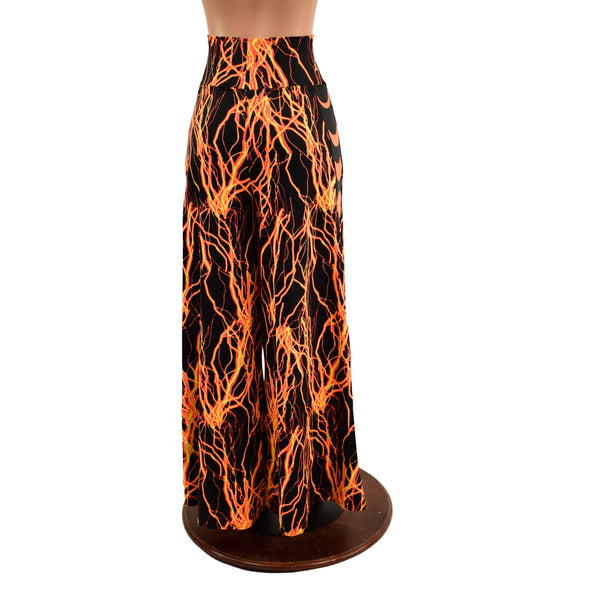 Moon Phases Wide Leg Pants - 4