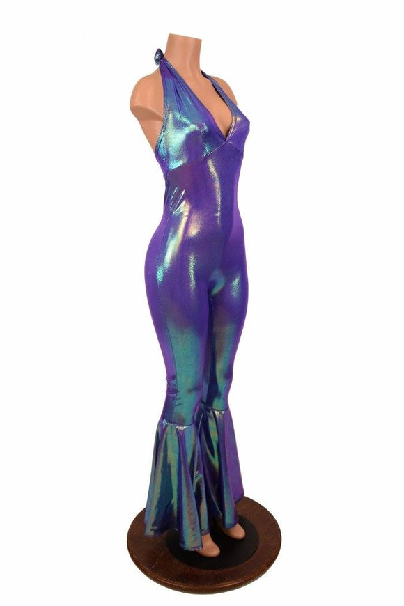 Moonstone Bell Bottom Catsuit - Coquetry Clothing