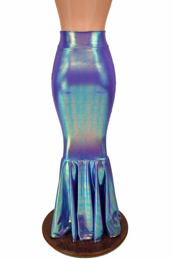 Moonstone High Waist Mermaid Skirt - Coquetry Clothing
