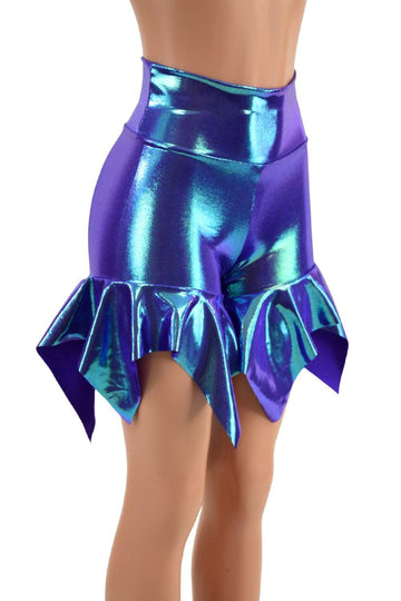 Moonstone High Waist Pixie Shorts - Coquetry Clothing