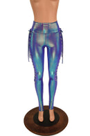 Moonstone Lace Up Leggings - Coquetry Clothing