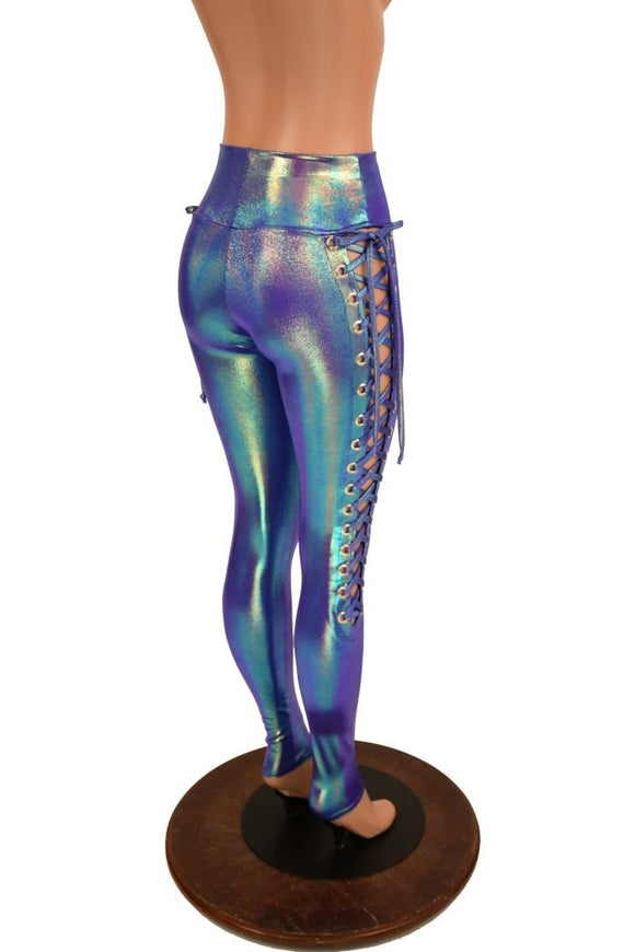 Moonstone Lace Up Leggings - Coquetry Clothing