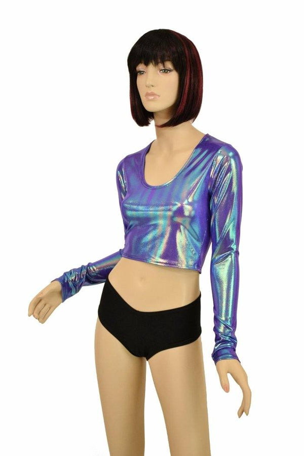 Moonstone Long Sleeve Crop - 4