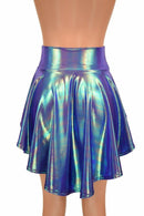 Moonstone Metallic Hi Lo Rave Skirt - Coquetry Clothing