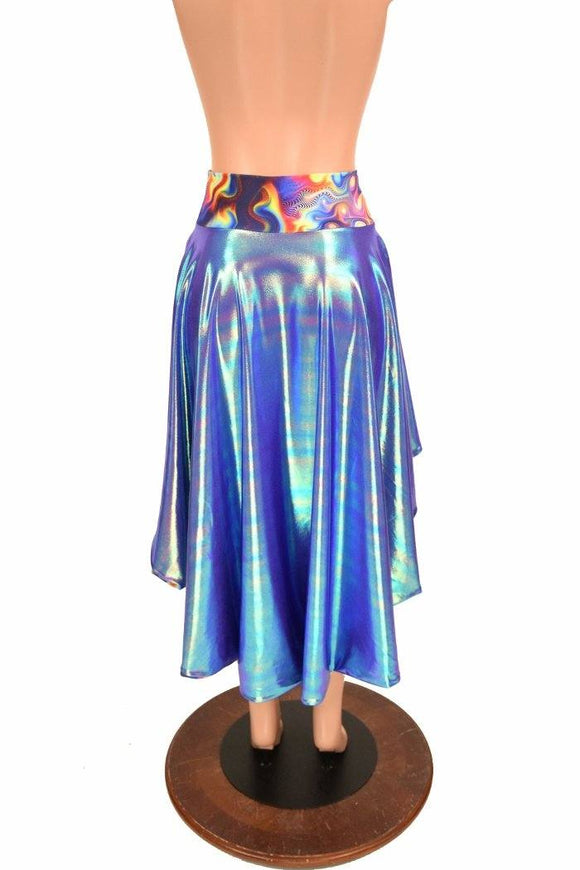 Moonstone & Meteorite Hi - Lo Flip Skirt - Coquetry Clothing