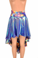 Moonstone & Meteorite Hi - Lo Flip Skirt - Coquetry Clothing