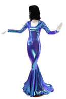 Moonstone Puddle Train Gown - Coquetry Clothing