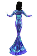 Moonstone Puddle Train Gown - Coquetry Clothing