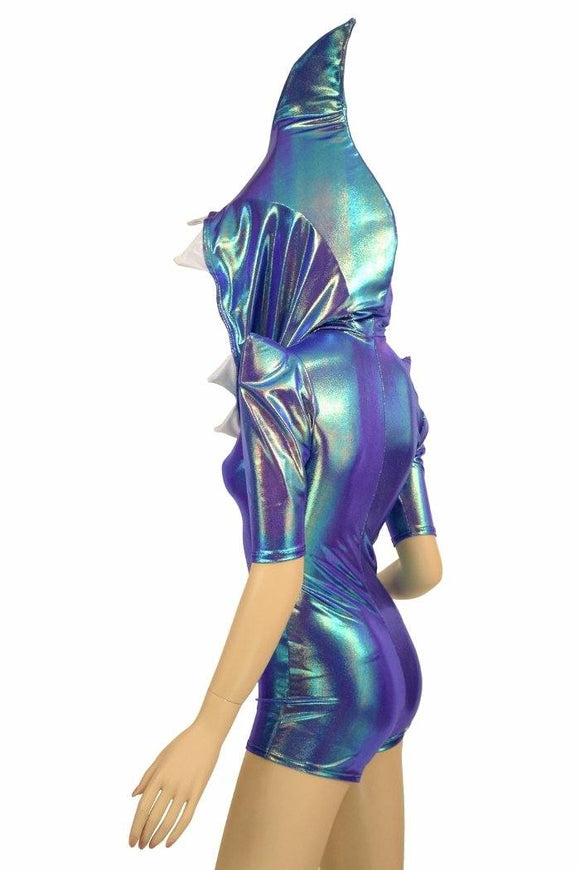 Moonstone Shark Romper - Coquetry Clothing