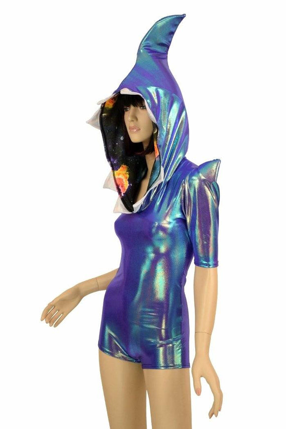 Moonstone Shark Romper - Coquetry Clothing