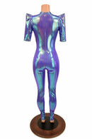 Moonstone Sharp Shoulder Catsuit - Coquetry Clothing