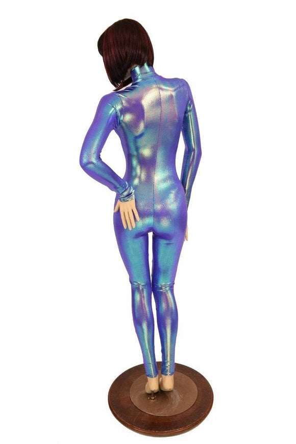 Moonstone Turtle Neck Catsuit - Coquetry Clothing