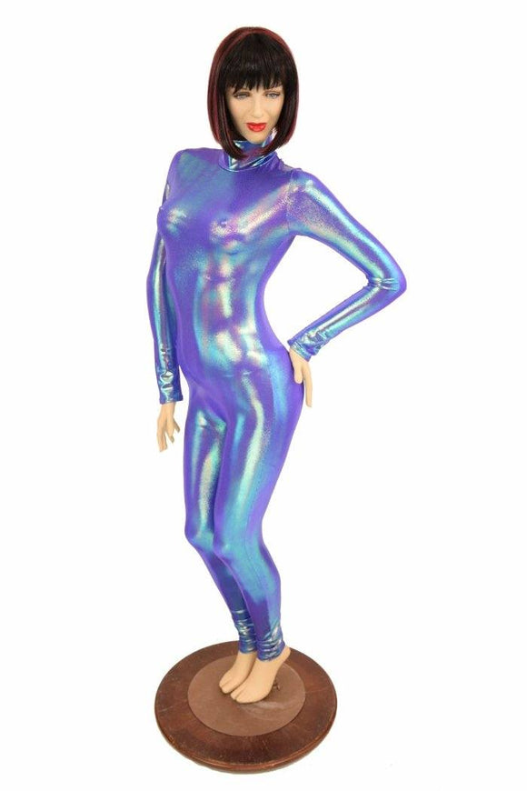 Moonstone Turtle Neck Catsuit - Coquetry Clothing