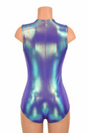 Moonstone Zipper Front Romper - 3