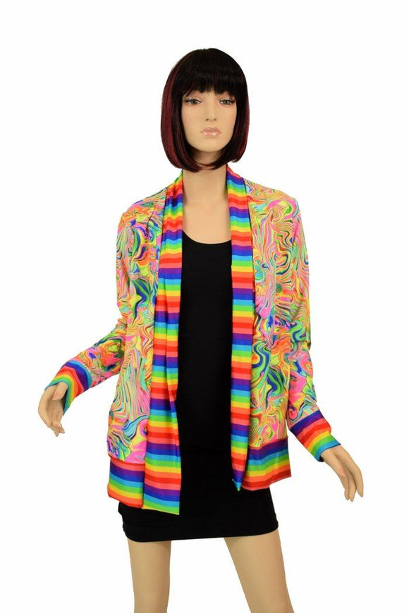 Neon Flux "Not a Cardigan" - Coquetry Clothing