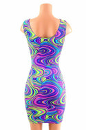 Neon Glow Worm Tank Dress - 4