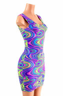 Neon Glow Worm Tank Dress - 3