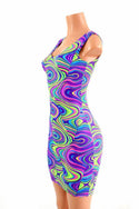 Neon Glow Worm Tank Dress - 5
