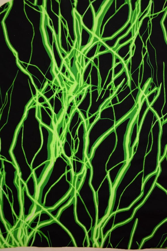 Neon Lighting Long Sleeve Bodycon Dress - Coquetry Clothing